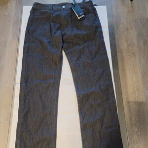 Armani Exchange Ample Droite Gray Denim Jeans Certified Authentic Size 32X30 New